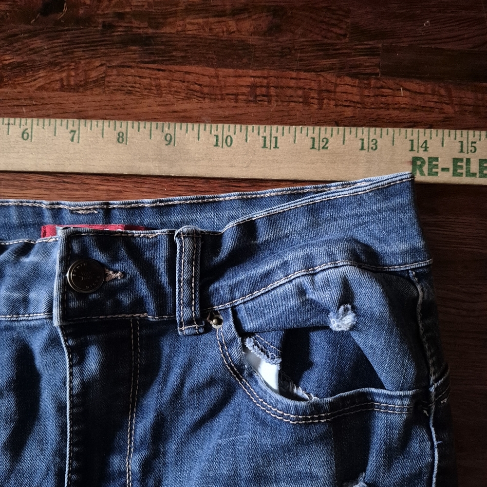 Madewell Denim Shorts Frayed Women’s 26 - Picture 3 of 5